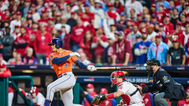 Astros shortstop Jeremy Peña